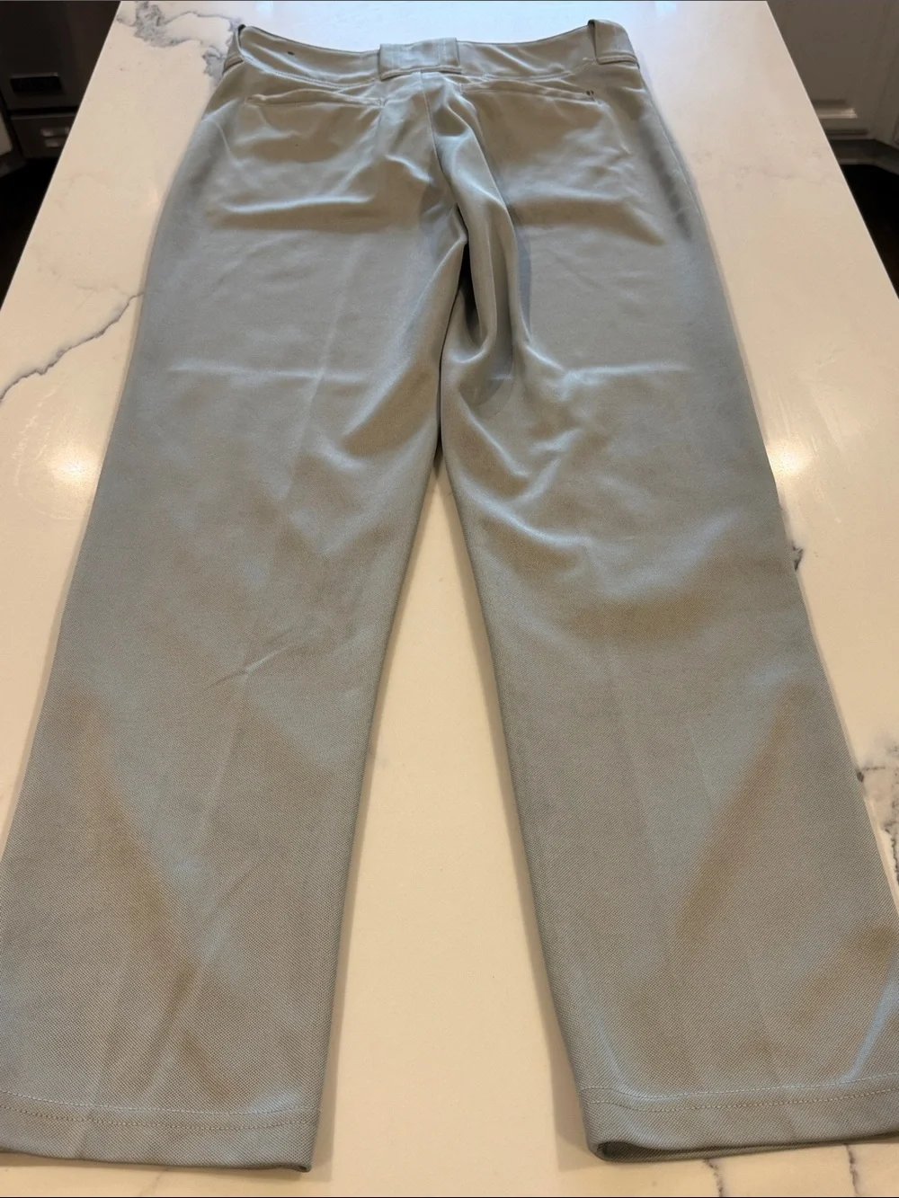 Adidas baseball pants Aeroready light gray youth large Athletic Pants